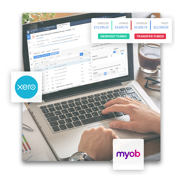 Conveyancing using billing and trust accounting features. Including 8.10 updates