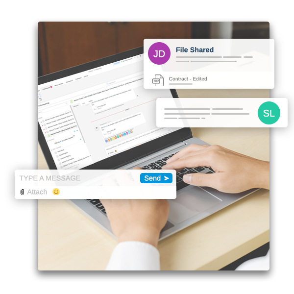 Communicate page.