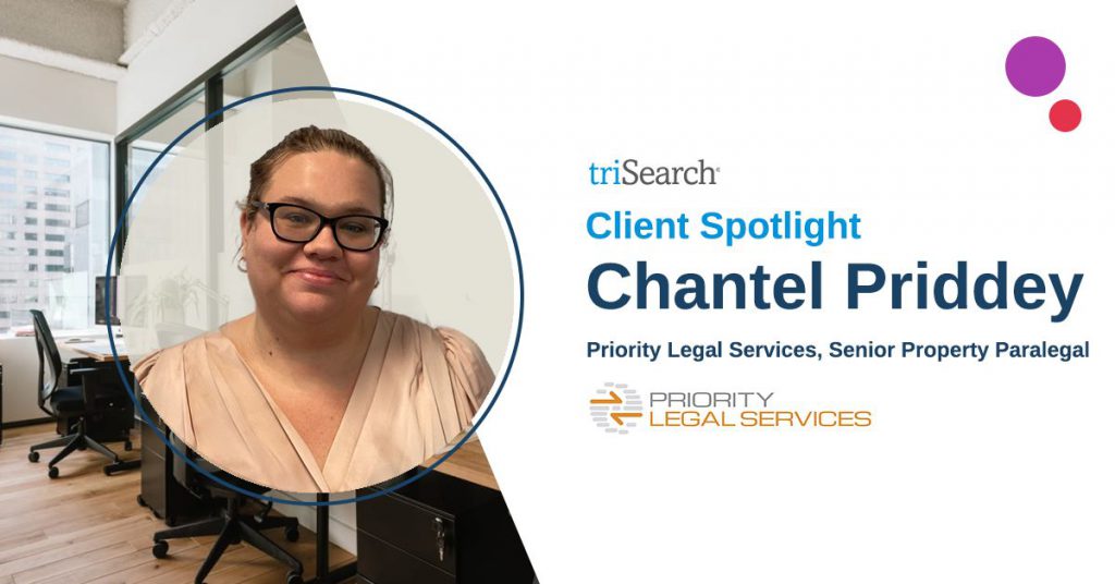 Priority Legal Services' Chantel Priddey.