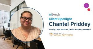 Priority Legal Services' Chantel Priddey.