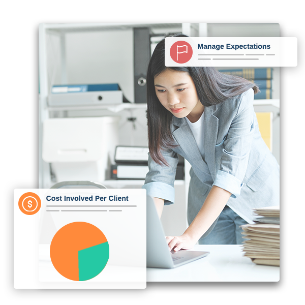 Conveyancer checking Reporting & Insights tool in triConvey.