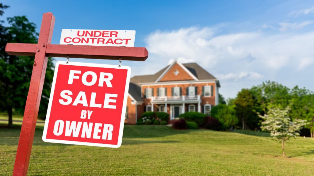 Sale sign for VIC purchase matter