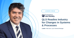 Leaders Forum QLS Matt Dunn